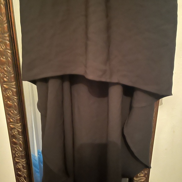 New Forever 21 Black Strapless High Low Dress has attachable straps new tags - Picture 6 of 11